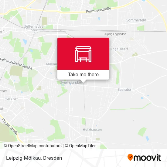 Карта Leipzig-Mölkau