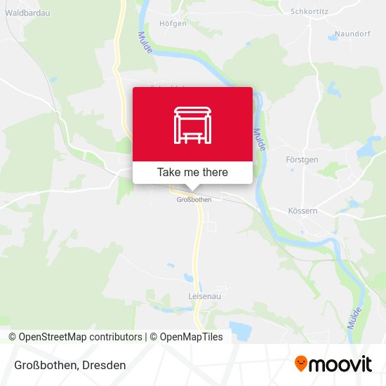 Карта Großbothen