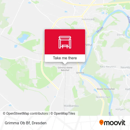 Карта Grimma Ob Bf