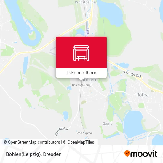 Карта Böhlen(Leipzig)