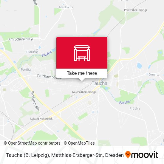 Карта Taucha (B. Leipzig), Matthias-Erzberger-Str.