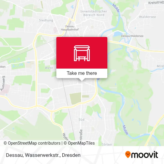 Карта Dessau, Wasserwerkstr.