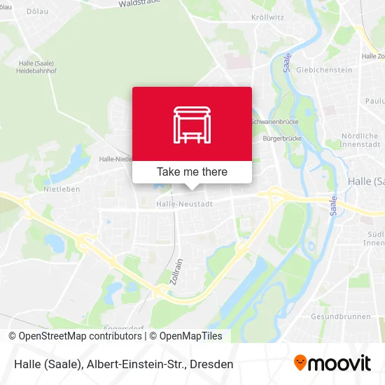Карта Halle (Saale), Albert-Einstein-Str.