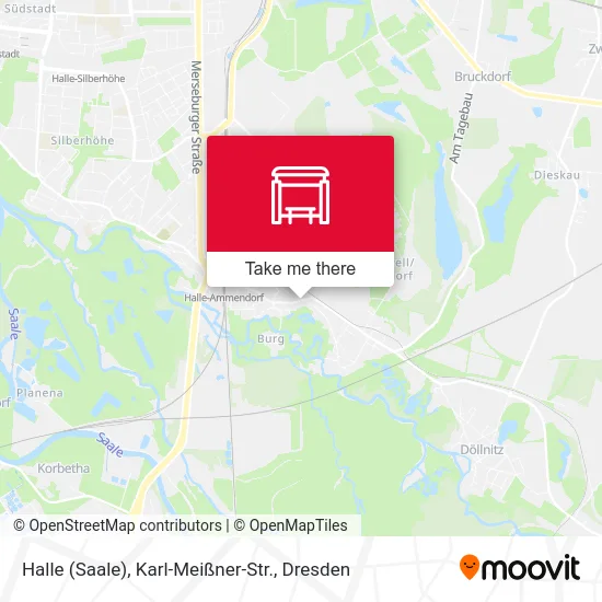Карта Halle (Saale), Karl-Meißner-Str.