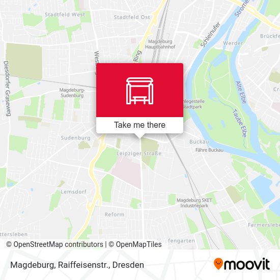 Карта Magdeburg, Raiffeisenstr.