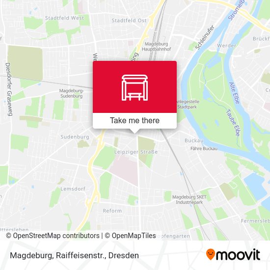 Карта Magdeburg, Raiffeisenstr.