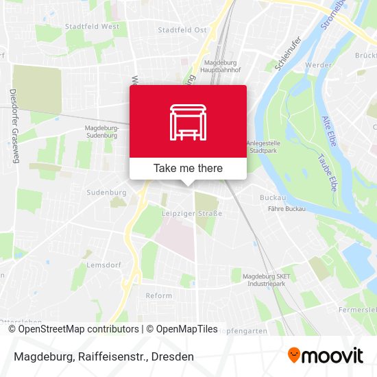 Карта Magdeburg, Raiffeisenstr.