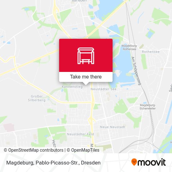 Карта Magdeburg, Pablo-Picasso-Str.