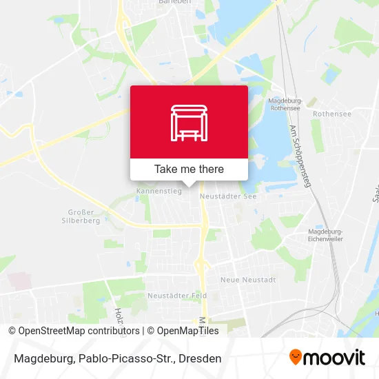 Карта Magdeburg, Pablo-Picasso-Str.