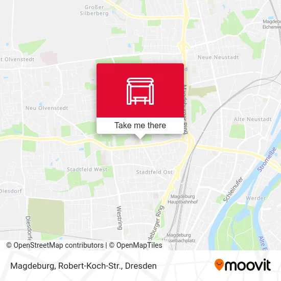 Карта Magdeburg, Robert-Koch-Str.