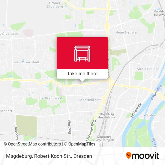 Карта Magdeburg, Robert-Koch-Str.
