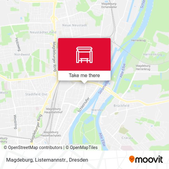 Карта Magdeburg, Listemannstr.