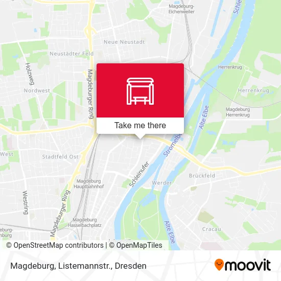 Карта Magdeburg, Listemannstr.