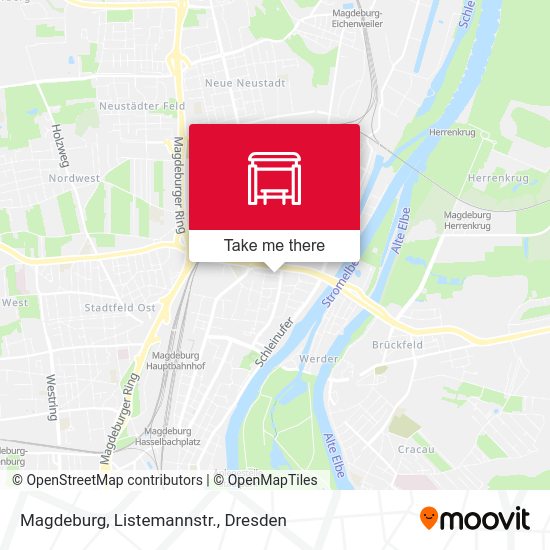 Карта Magdeburg, Listemannstr.