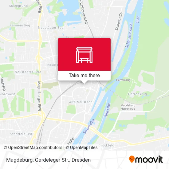 Карта Magdeburg, Gardeleger Str.