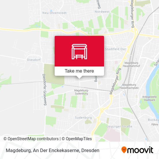 Карта Magdeburg, An Der Enckekaserne