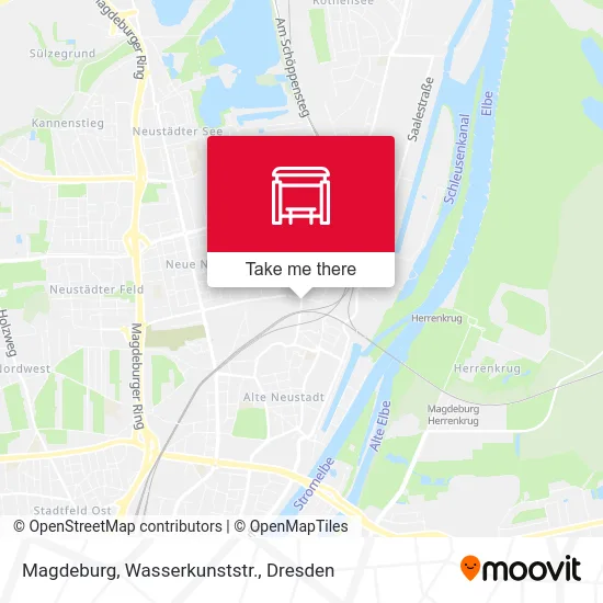 Карта Magdeburg, Wasserkunststr.