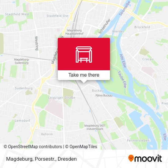 Карта Magdeburg, Porsestr.
