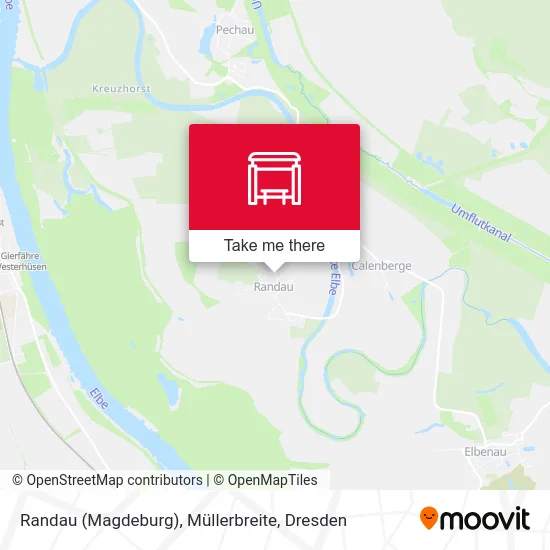 Карта Randau (Magdeburg), Müllerbreite