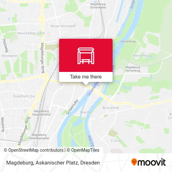 Карта Magdeburg, Askanischer Platz