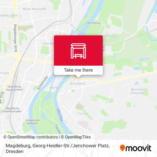 Карта Magdeburg, Georg-Heidler-Str. / Jerichower Platz