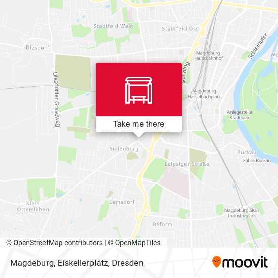 Карта Magdeburg, Eiskellerplatz