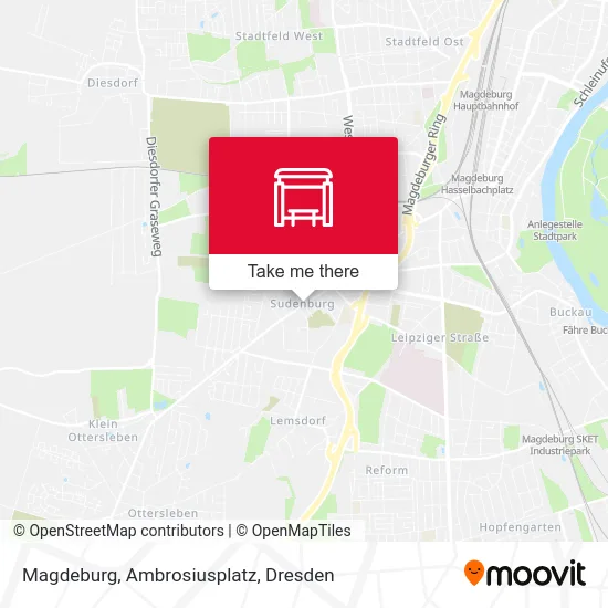 Карта Magdeburg, Ambrosiusplatz