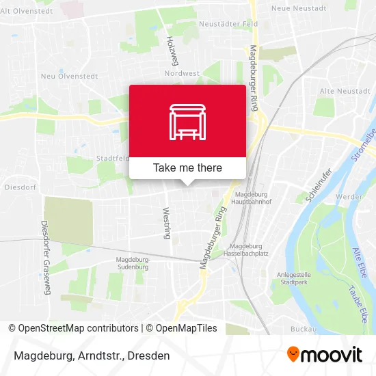 Карта Magdeburg, Arndtstr.