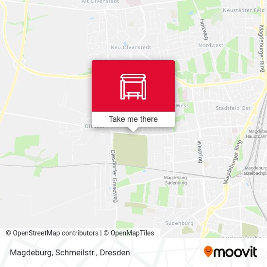 Карта Magdeburg, Schmeilstr.
