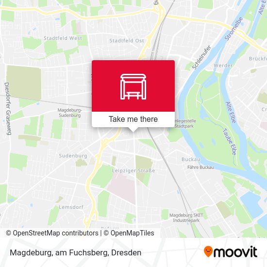Карта Magdeburg, am Fuchsberg
