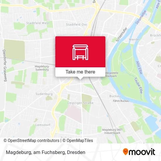Карта Magdeburg, am Fuchsberg