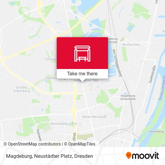 Карта Magdeburg, Neustädter Platz