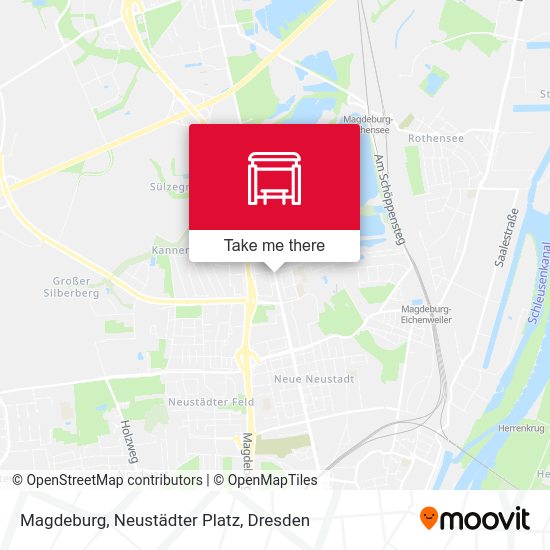 Карта Magdeburg, Neustädter Platz