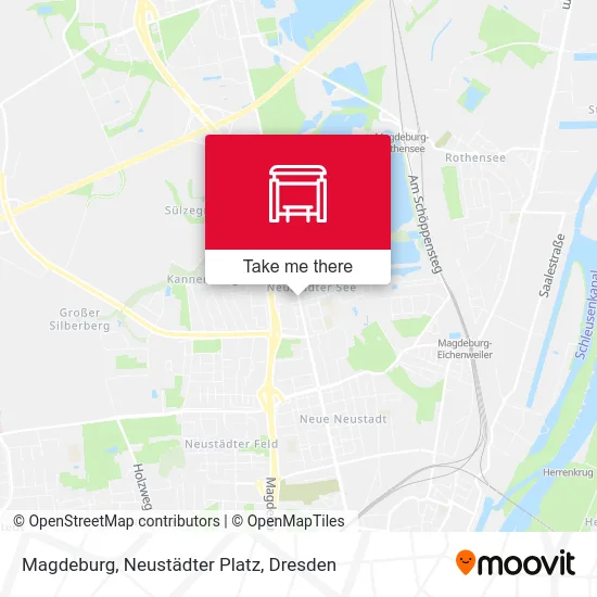 Карта Magdeburg, Neustädter Platz