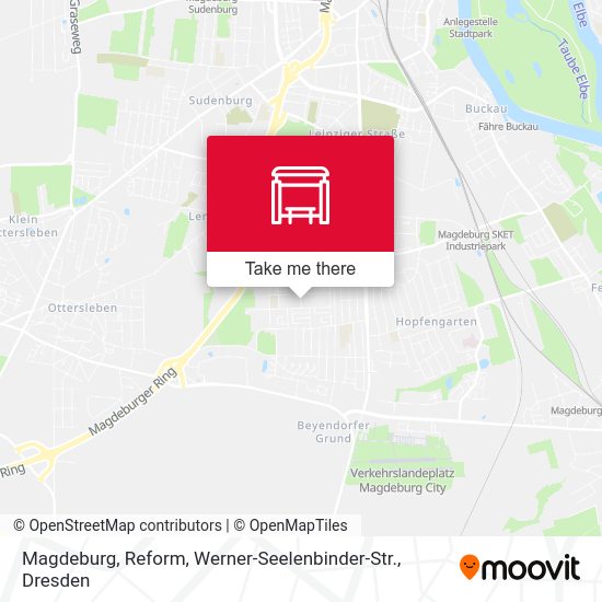 Карта Magdeburg, Reform, Werner-Seelenbinder-Str.