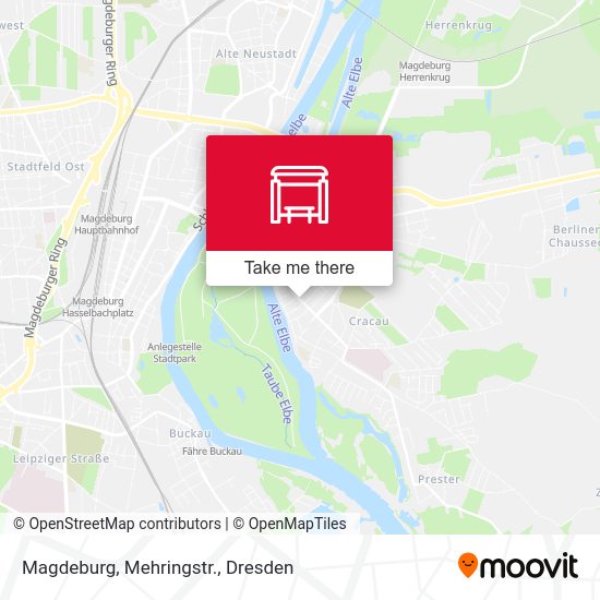 Карта Magdeburg, Mehringstr.