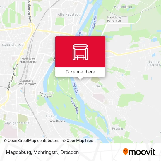 Карта Magdeburg, Mehringstr.