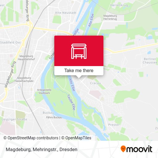 Карта Magdeburg, Mehringstr.