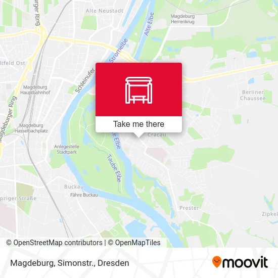 Карта Magdeburg, Simonstr.