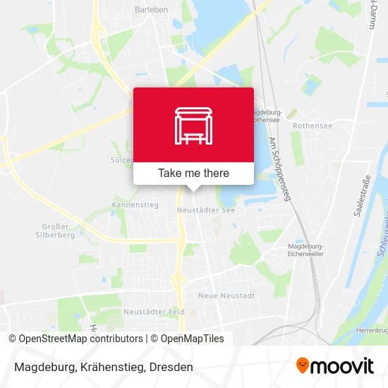 Карта Magdeburg, Krähenstieg