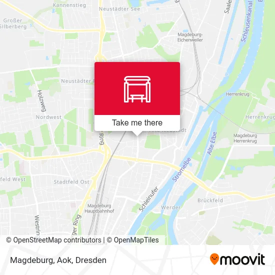 Карта Magdeburg, Aok