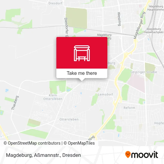 Карта Magdeburg, Aßmannstr.