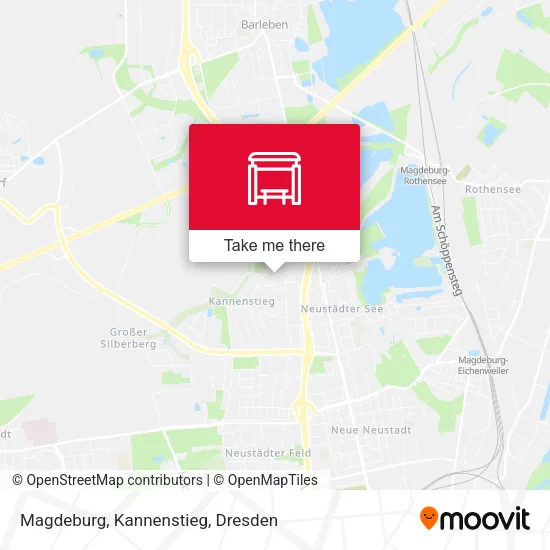 Карта Magdeburg, Kannenstieg