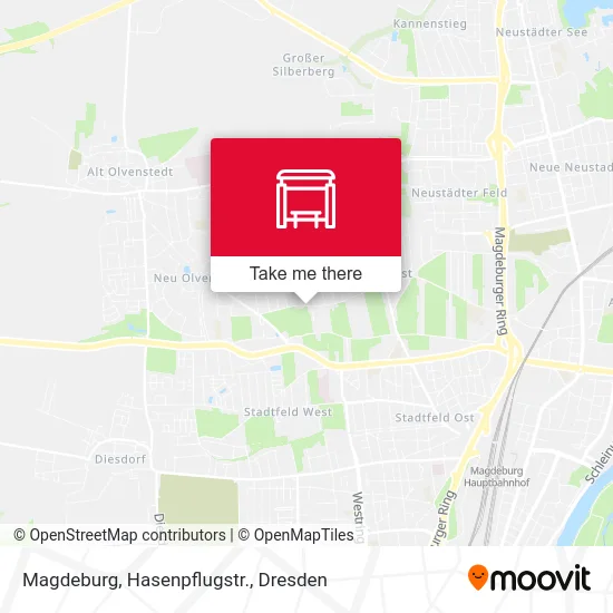 Карта Magdeburg, Hasenpflugstr.