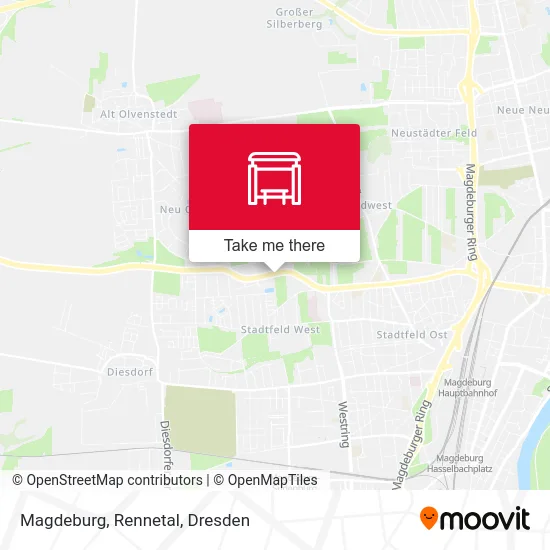 Карта Magdeburg, Rennetal
