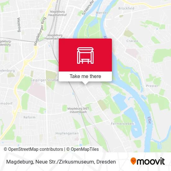 Карта Magdeburg, Neue Str. / Zirkusmuseum