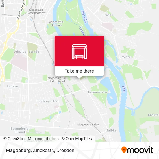 Карта Magdeburg, Zinckestr.