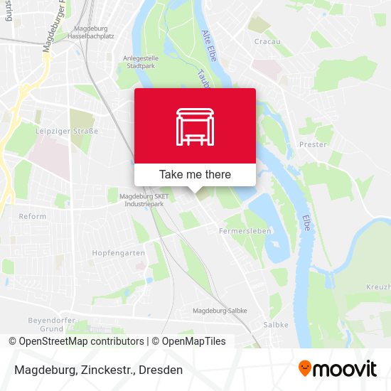 Карта Magdeburg, Zinckestr.