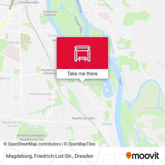 Карта Magdeburg, Friedrich-List-Str.