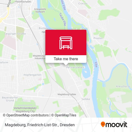 Карта Magdeburg, Friedrich-List-Str.